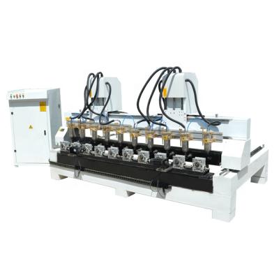 China Building Material Shops JONHV Multi Axis 3D Carve Foam Wood 10 Axis CNC Machine for sale