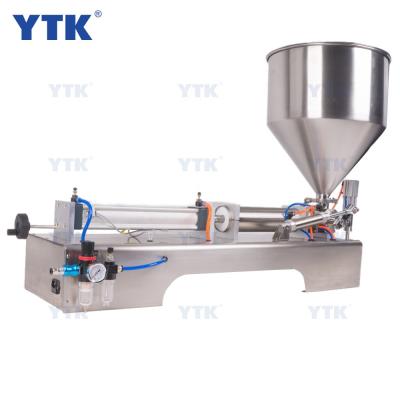 China China Food/Cosmetic/Cream Soft Drink Filling Machine Factory Price Semi-automatic Piston Liquid for sale