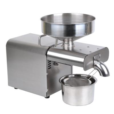 China Hotels Commercial Mini Household Oil Press Machine Sunflower Presser Sesame Seed Peanut Oil Press Machine for sale