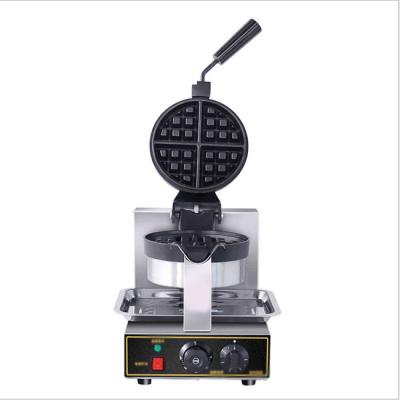 China food & Beverage factory thick double-sided heating bun waffle oven commercial electric heating single head price for sale