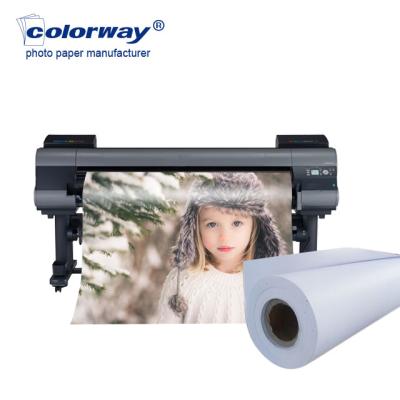 China textiles make you brand photo paper 300gsm rc photo paper roll photo paper good quality inkjet printers for sale