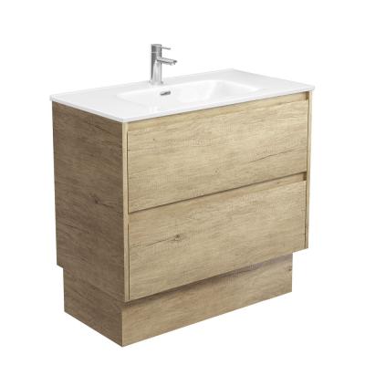 China K713 Modern Environmental French Style Standing American White Bathroom Sink Cabinet for sale