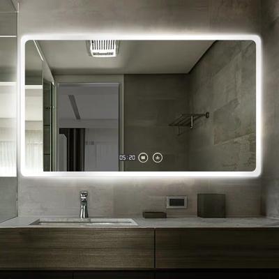 China K1011 Chaozhou Multi-Function LED Wall Light Smart Magnifying Vanity Bathroom Mirror for sale