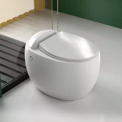 China 9014 new design concealed automatic tankless intelligent electronic flush smart toilet for sale