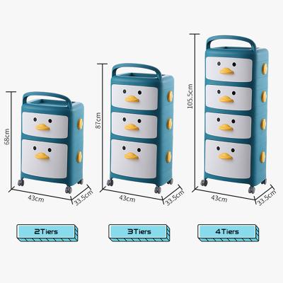 China Modern Single Room Plastic Rental Detachable Set Bedroom Cloth Wardrobe Cloth Plastic Storage Cabinet For Toy for sale