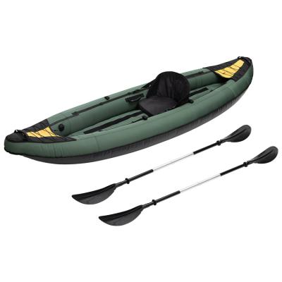 China Other SUPTAIN Inflatable Kayak Set Fishing Kayak Canoe Single Seat Inflatable Fishing Kayaks for sale