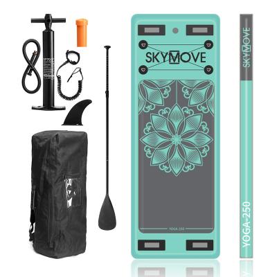 China Sup inflatable yoga paddle boards stand up paddle boards include surf board and yoga sip for sale