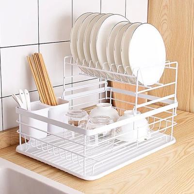 China Multifunctional Traditional Tableware Storage Rack Dish Bowl Stainless Steel Japanese Style With Cutlery Cage Kitchen for sale