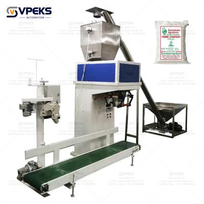 中国 Semi Automatic Bagging Machine For 10-50kg Bags With 400-600bags/Hr Speed 販売のため