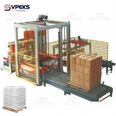 China Flat Type Palletizer For Polymer Paint Powder High Level Palletizer For Plastic / Ductile en venta