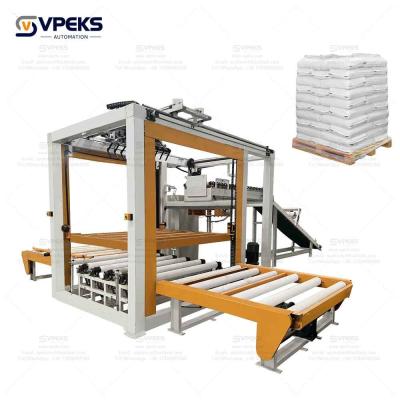 China Speed Schneider PLC Palletizer With OMRON Senors Customizable Palletizing Height 1300-1800mm en venta