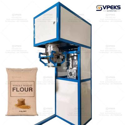 China 5kg 10kg 15kg 20kg 50kg Organic Fertilizer Packing Machine Bean Feed Wood Pellets Packing Machine for sale