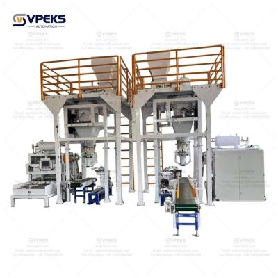 China Wet Sand Packing Machine Ready Mix Material Packaging Systems zu verkaufen