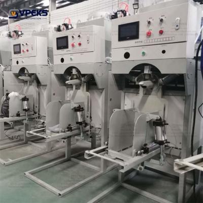 China Cement Chemicals Flour Automatic Rice Valve Bag Filling Packing Bagging Machine for sale