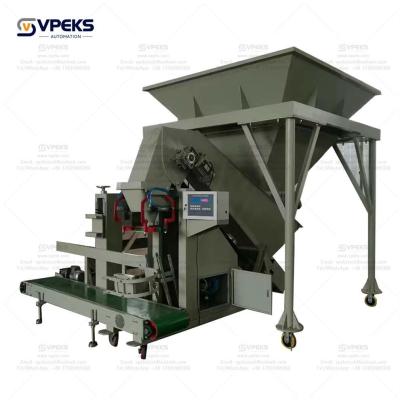 China Automatic 5Kg 10Kg Firewood Can Sealing Non-woven Bag Teak Coal Wood Pellet Charcoal Packaging Machine Te koop