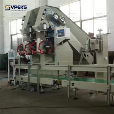 China Industrial Automatic Packing 5Kg 10Kg 25Kg Firewood Can Sealing Non-Woven Bag Teak Coal Wood Pellet Charcoal Packaging Machine for sale