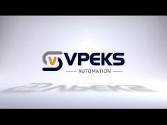 VPEKS High-Level Palletizer with Flat Push Large Bag Stacker for High-Speed Operations