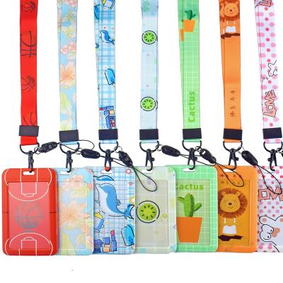 China Promotional Custom Agriculture ID Card Holder Lanyard With Logo Design for sale