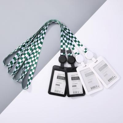 China Fashionable CTZD Customized Professional Logo Thermal Transfer Printing Polyester Lanyard With Card Holder for sale