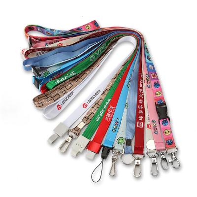 China Custom Sublimation Country Roll Heat Press Tie Dye Japanese Mexico USA Polyester Ribbon Lanyard for sale