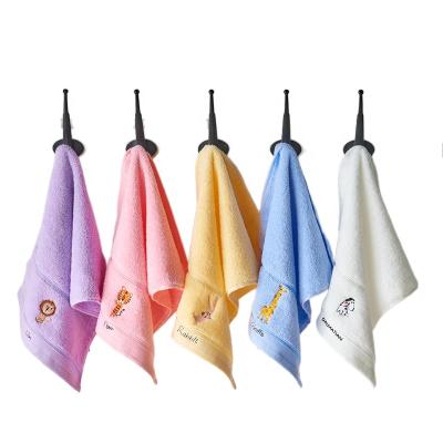 China Child Safe Manufacturers Sell Well 25X50cm Kids Towel Cartoon Towel Towel For Kids for sale