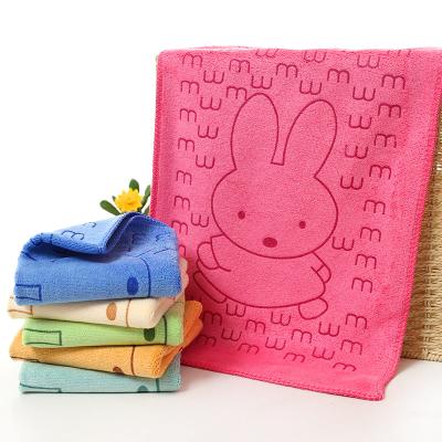 China Wholesale Price Child Safe Kids Face Towel With Rabbit Child Towel Cotton Cotton Kids Towel for sale