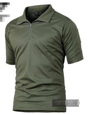 China Outdoor Army Summer Light Anti-Wrinkle T-shirts Military Men's Short Sleeved Tactial Type Quick Dry Shirt for sale