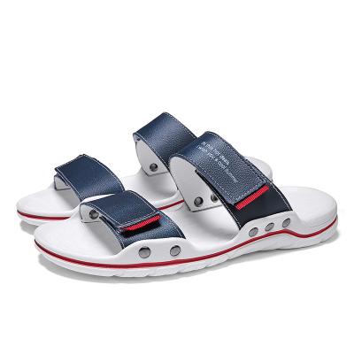 China 2021 New Design Anti-odor Slipper Upper Rubber Slippers Flip Flop Sandals For Men for sale