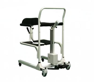 China Motor Lift PU Shower Lift Chair Transfer Commode Toilet Chair for Patients and Handicapped Multifunctional for sale