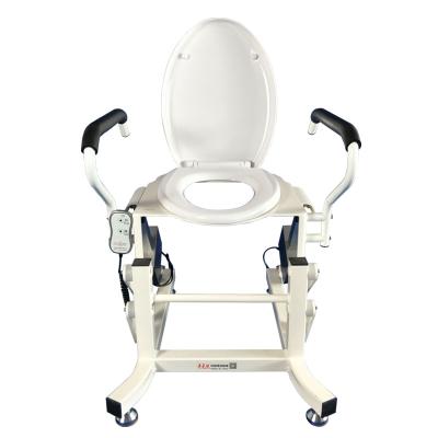 China Hot Selling Commode Electric Standing Wheelchair Convenient For Patient And Elderly for sale