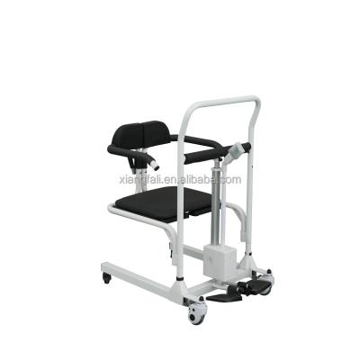 China SAL Convenient Hospital Electric Patient Lift Patient Waterproof Toilet Transfer Nursing Chair With Commode for sale