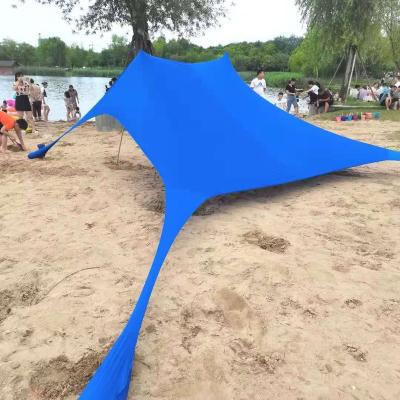 China Quick Protection UV Umbrella Shades Tank Suitcase Tent UV Dark Blue for sale