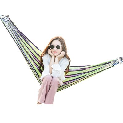 China Convenient/Portable/Lightweight Cotton Fabric Cotton Fabric Hammock Outdoor /Indoor Bed,Hammock Swing for sale