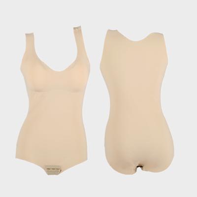 China Wholesale Antibacterial Women Seamless Tummy Control Jumpsuit Shapewear Ladies Skim Skinny Body Shaping Shaper With Built-in Bra for sale