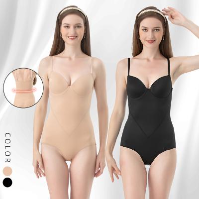 China High Quality Women Tummy Control Bodysuit Wholesale Breathable Shapewear Hip Up Full Body Shaper For Ladies for sale