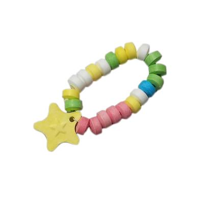 China Fruity 14g Glucose Star Shape Bracelet Candy Sweets for sale