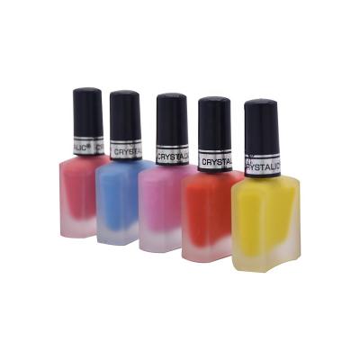 China New Design Quick Drying / Long Lasting Frosted Matte Feeling For Nail Polish Regular Nail Polish Nail Polish Matte for sale