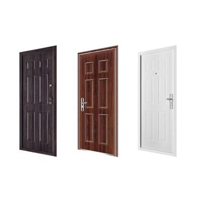 China Modern Residential Exterior Door Entry High Quality Anti-theft Front Main Gate Steel Security for sale