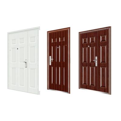 China Anti-theft made in house internal hotel internal hotel doors china metal room steel security interior door for sale