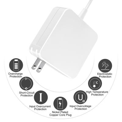 China 45W Laptop Charger 14.85V 3.05A Replacement External Power Supply With Magnetic Magse2 Magnetic Magse2 for sale