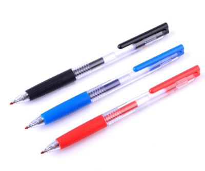 China Promotional Multi Normal Retractable Gel Ink Pen Bulk Pure Plastic Hexagon Gel Ink Retractable Hexagonal Pen for sale