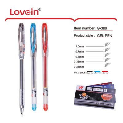 China 2017 Normal Plastik Desktop Gel Pens With Logo for sale