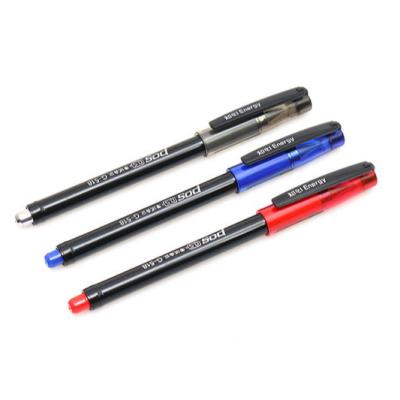 China 0.5 Large Capacity Normal Stationery Smooth Black Gel Pen Gps Writing Pen Custom Logo Writing Pens Office for sale