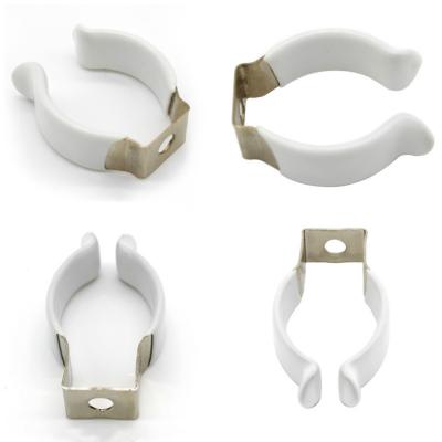 China Apartment ; Leaf ; Flat Type T8 Lamp Plate 304 Stainless Steel U Shape Spring Clip Clip for sale