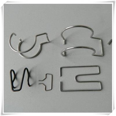 China Custom Bending Various Shape Coil Guides Stainless Steel Spring Clip for sale