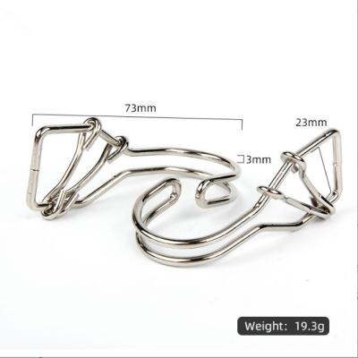 China Custom Heavy Industry J Shape Closed Wire Metal Iron Welded Double J Hook With Triangle End For Kitchen Hanger for sale