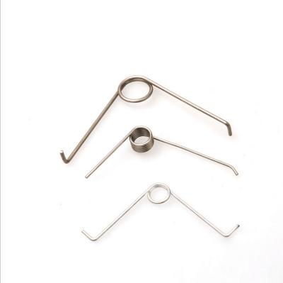 China Custom Bending Coil Guide Spring Clip Steel Buckle Torsion Spring Single for sale