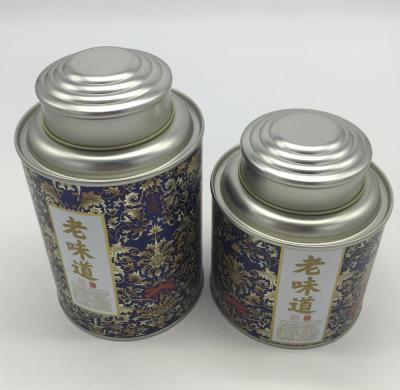 China Biodegradable Custom Silver Shiny Metal Cap Cylinder Saffron Paper Packaging Box for sale