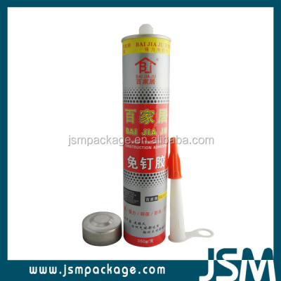 China Packaging Adhesive Glue Paper Adhesive Cartridge Can Sealant Tube for sale