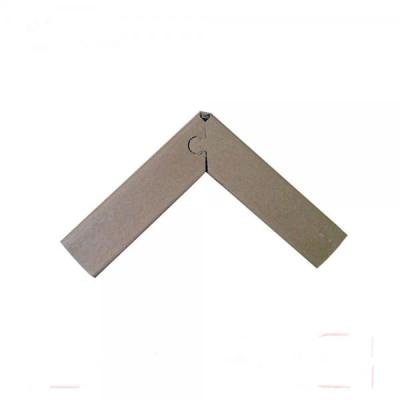 China Recyclable Recycled Brown Puzzled Cut Protection Paper Corner Edge Protector for sale